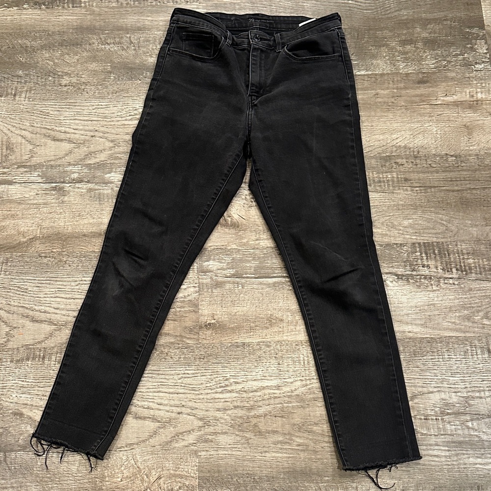 Levi's Women's Black High Rise ‎ Skinny Jeans Size 29